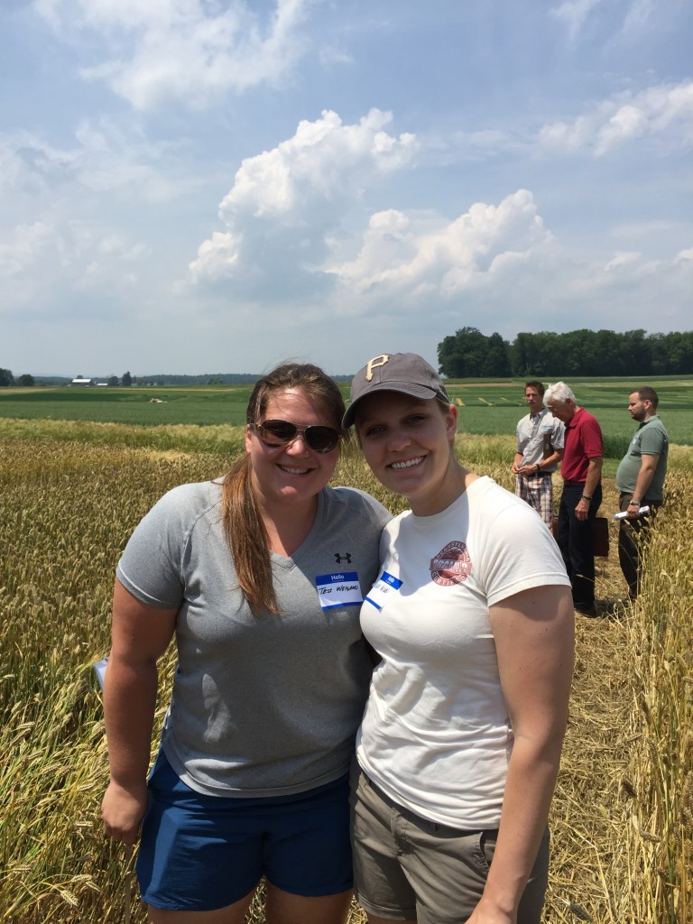 Our good friends, Tess Weigand of Happy Vally Hop Yard and Nicole McNeil of PCO