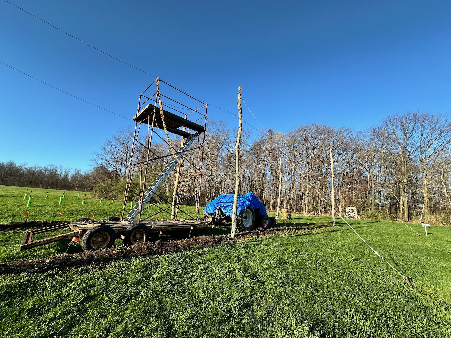 IH Tractor and hops siege tower.